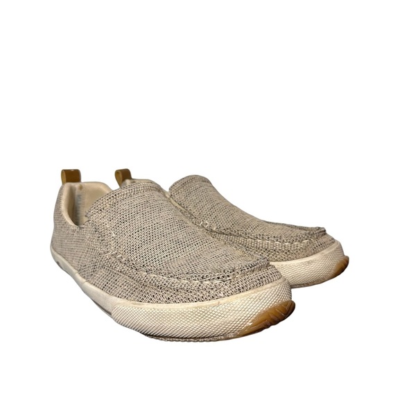 Margaritaville Barbados Mens Beige Low Top Slip On Round Toe Loafers Shoes 9 - Picture 1 of 13